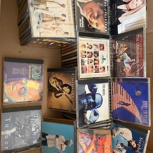 80s and 90s Music and Movies in their original cases